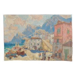 Cidade Costeira na Espanha (Paisagem Espanhola Vin