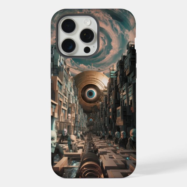Cidade Cyberpunk Surrealista (Verso)