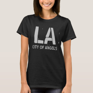 Cidade de Los Angeles da camisa dos anjos