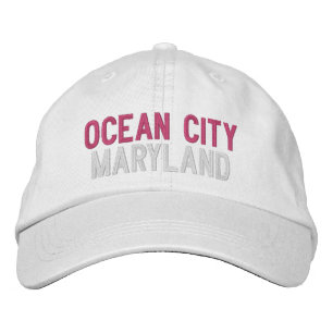 CIDADE DE OCEANO MARYLAND INCORPOROU O BONÉ BASEBA