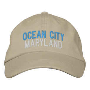 CIDADE DE OCEANO MARYLAND INCORPOROU O BONÉ BASEBA