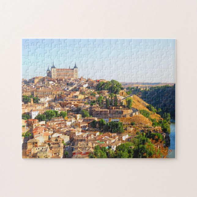 Cidade de Toledo, espanha - quebra-cabeça (Horizontal)