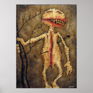 "Cidade do Voodoo #11" poster Angry Johnny