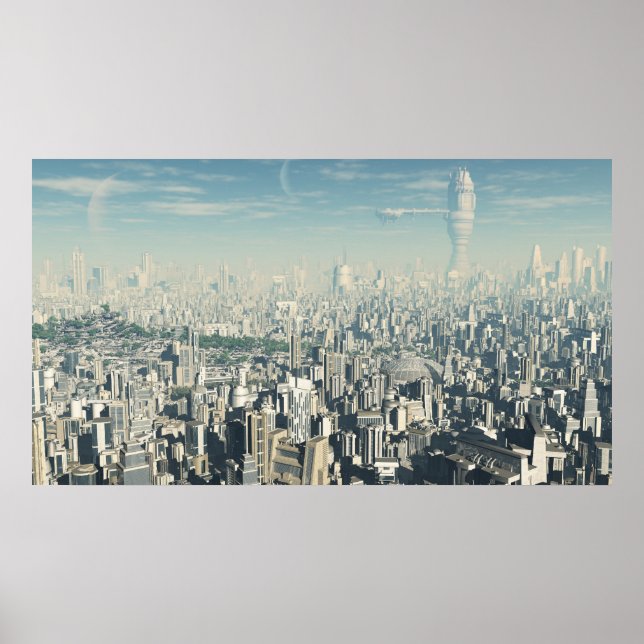 Cidade futura - Poster (Frente)