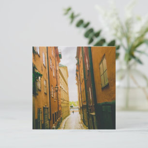 Cidade histórica antiga, Gamla Stan, Estocolmo, Su