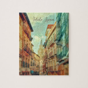Cidade quebra-cabeça Espanha de Toledo