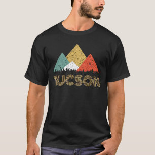 Cidade retro da camisa da montanha de Tucson