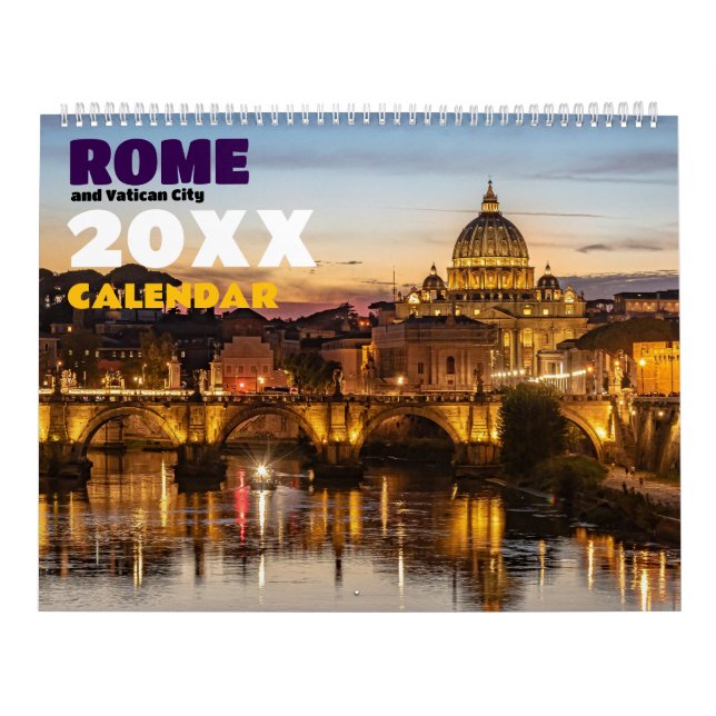 Cidade Vaticano de Roma Itália 2026 Calendário (Capa)