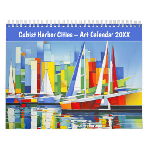 Cidades Portuárias Cubistas – Calendário de Arte 2