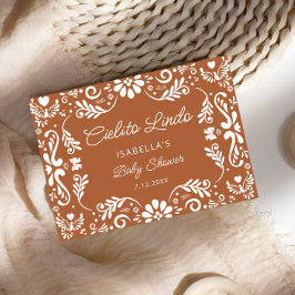 Cielito Lindo Cartões de agradecimentos do Chá de 