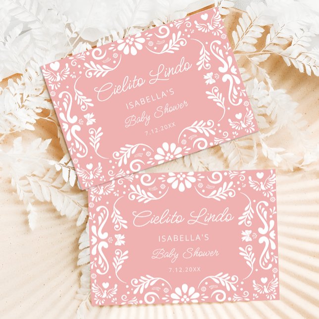 Cielito Lindo Cartões de agradecimentos do Chá de  (Criador carregado)