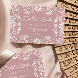 Cielito Lindo Cartões de agradecimentos do Chá de 