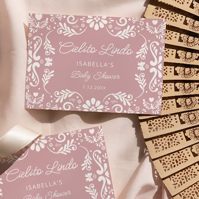 Cielito Lindo Cartões de agradecimentos do Chá de  (Criador carregado)