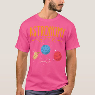 Ciência Camisa Astronomia Camisetas Geek Holid