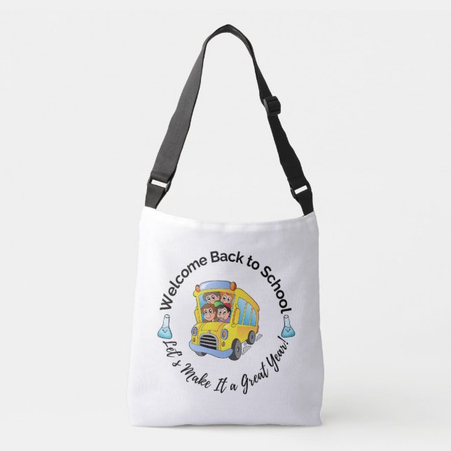 Ciência de volta à bolsa de Tote Escola (Frente)