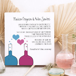 Ciência do Convite de casamento do Amor