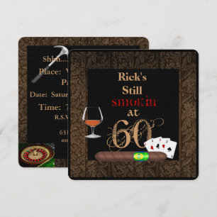 Cigarros de 60º Aniversário, Poker e CONVITES