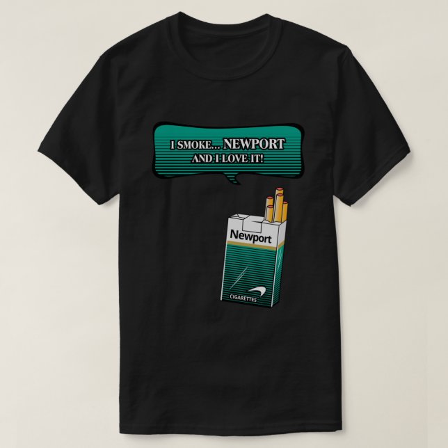 cigarros de newport Classic T-Shirt (Frente do Design)