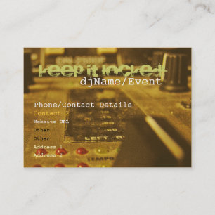 Cilindro & cartão de visita baixo da mistura