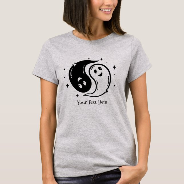 Cima do Tanque de Camisa do Dia das Bruxas Engraça (Frente)