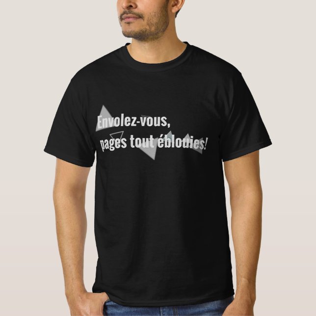 Cimetière Marin Quote T-Shirt (Frente)