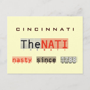 CINCINNATI Sorridente Desde 1788 Cartão Postal
