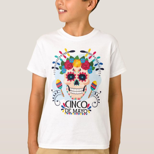 Cinco de Mayo Boys T-Shirt (Frente)