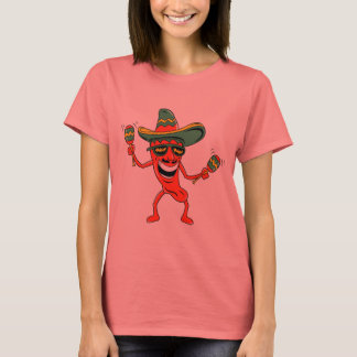 Cinco de Mayo Chili Pepper T-shirts e presentes