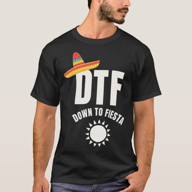 CINCO DE MAYO - DTF Para Fiesta T-Shirt (Frente)