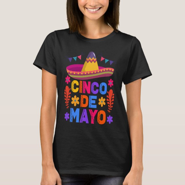 Cinco De Mayo Fiesta Surprise Camisa 5 De Mayo Viv (Frente)