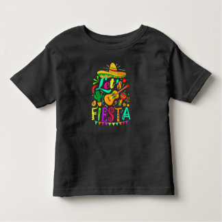 Cinco De Mayo Mexicano Guitar Cactus T-Shirt