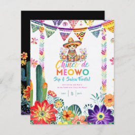 Cinco de Mayo Sip e Salsa Funny Cat FIESTA