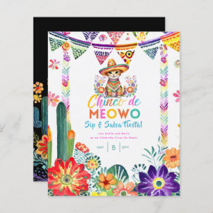 Cinco de Mayo Sip e Salsa Funny Cat FIESTA