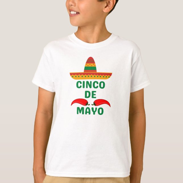 Cinco de Mayo T-Shirt (Frente)