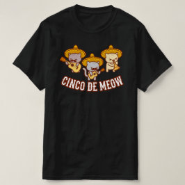 Cinco de Meow Cat T-Shirt