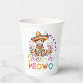 Cinco De Meowo Cute Cat Fiesta Party Personalizado