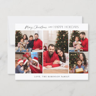 Cinco fotos minimalistas Feliz Natal - VS menor