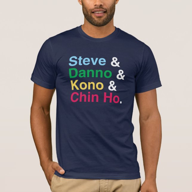 Cinco & oh - camisa do AA dos homens cabidos (Frente)