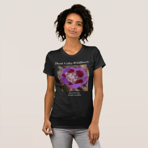 Cinco-Ponto do deserto do t-shirt dos Wildflowers