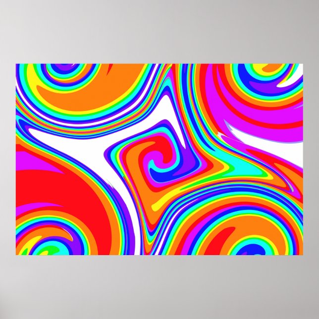 Cinco rotações de Poster de cor (Frente)