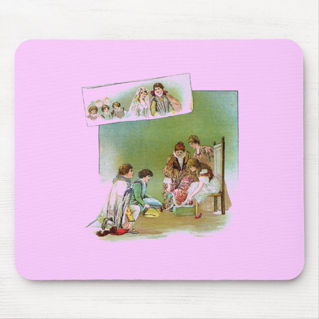 Cinderella Fairytale Mouse Pad (Frente)