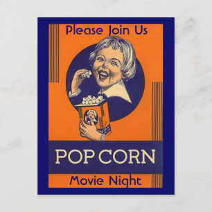 CINEMA EM CASA NITE DO CONVITE DE FESTAS DO FILME