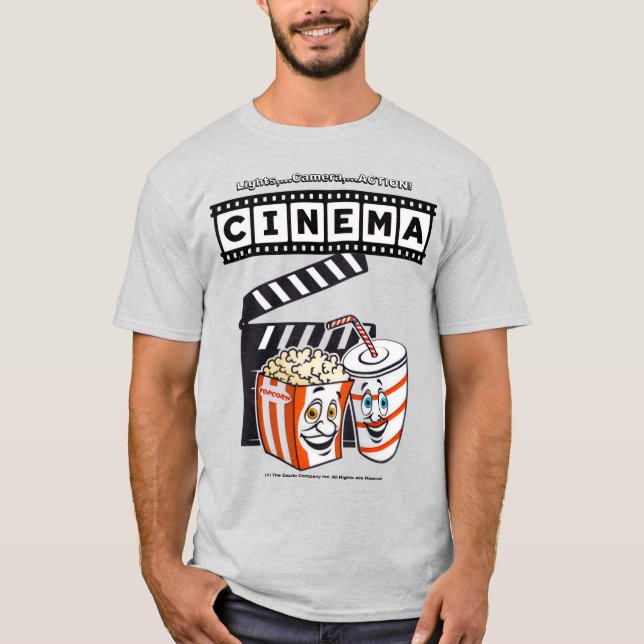 *[CINEMA]* Logotipo e camisa gráfica (Frente)