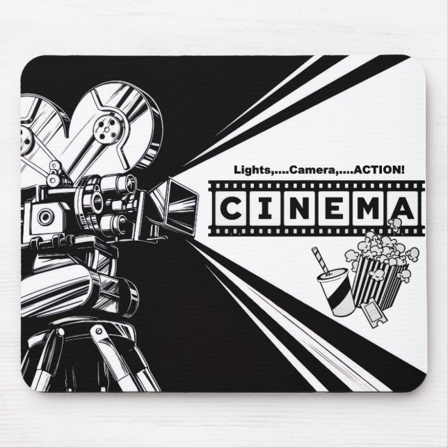 *[CINEMA]* Mousepad Gráfico (Frente)