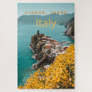 Cinque Terre, Itália Colorida Quebra-cabeça de ser