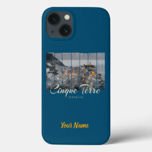 Cinque Terre Vernazza Itália vintage Souvenir