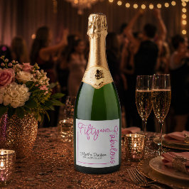 Cinquenta & Fabuloso Glamour de Aniversário Rosa