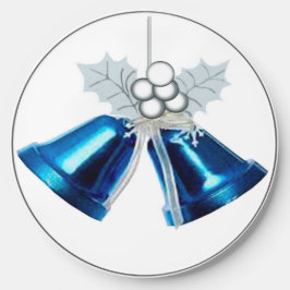 Cintos Azuis E Carregador Sem Fios De Holly Branca