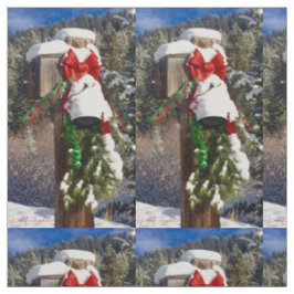 Cintos de Natal no Tecido das Montanhas