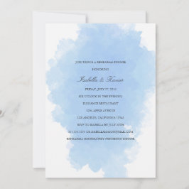 Cintura Azul | Convite para Janto de ensaio